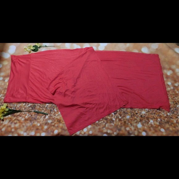 Cute Coral maxi skirt PRICE FIRM - Picture 4 of 4